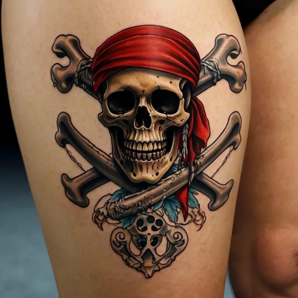 Jolly roger tattoo (104)