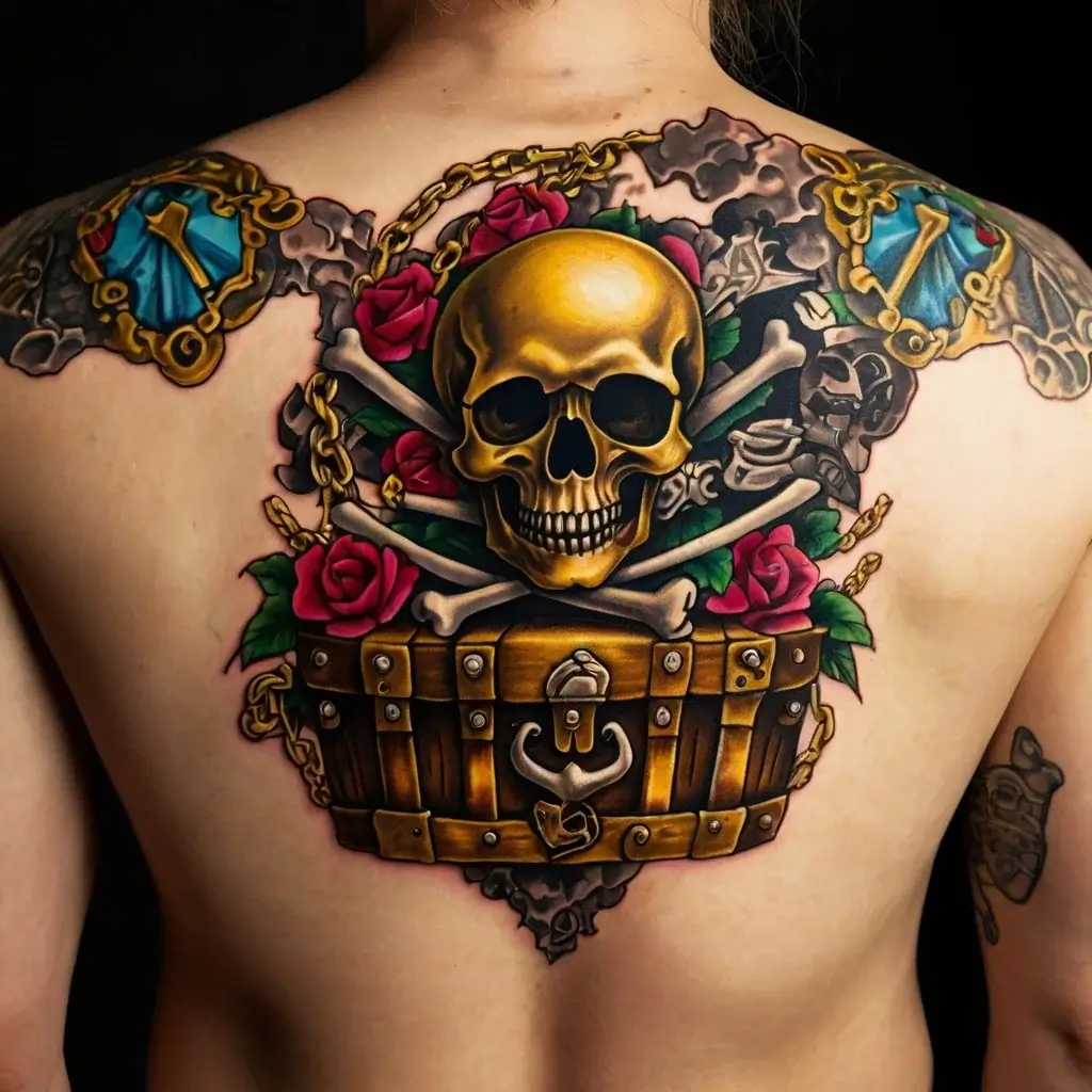 Jolly roger tattoo (15)