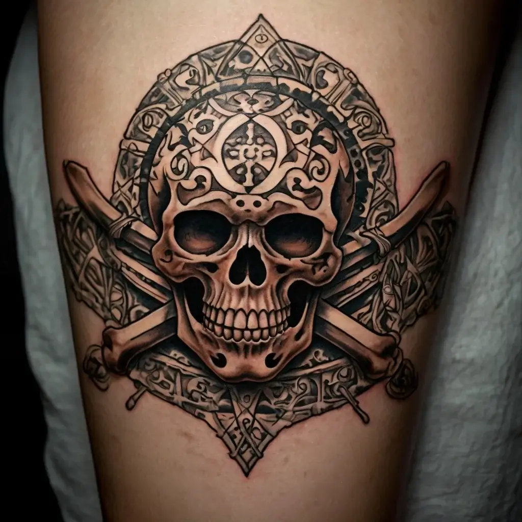 Jolly roger tattoo (19)