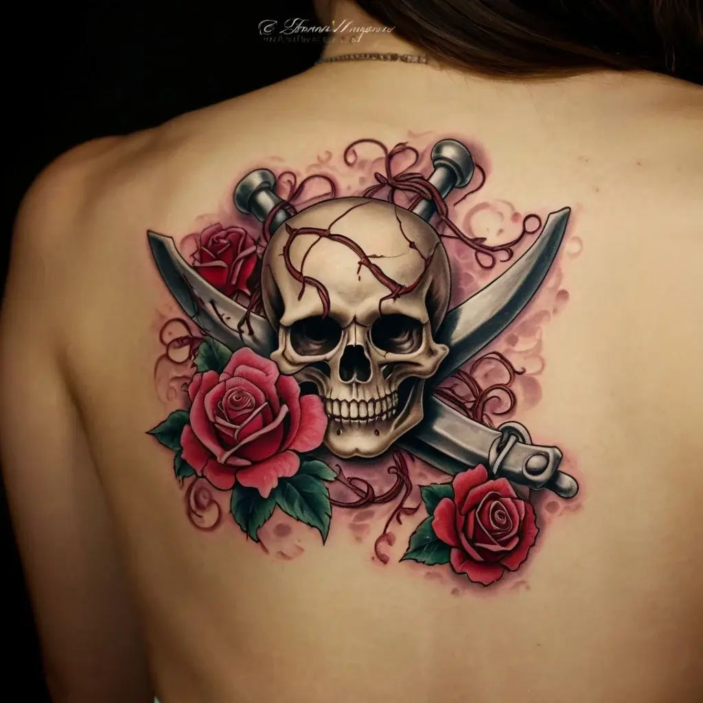 Jolly roger tattoo (20)