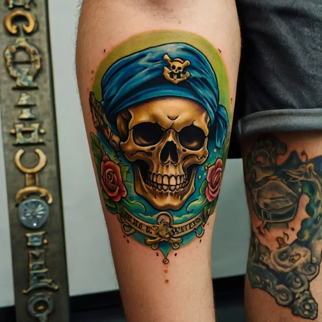 Jolly roger tattoo (28)