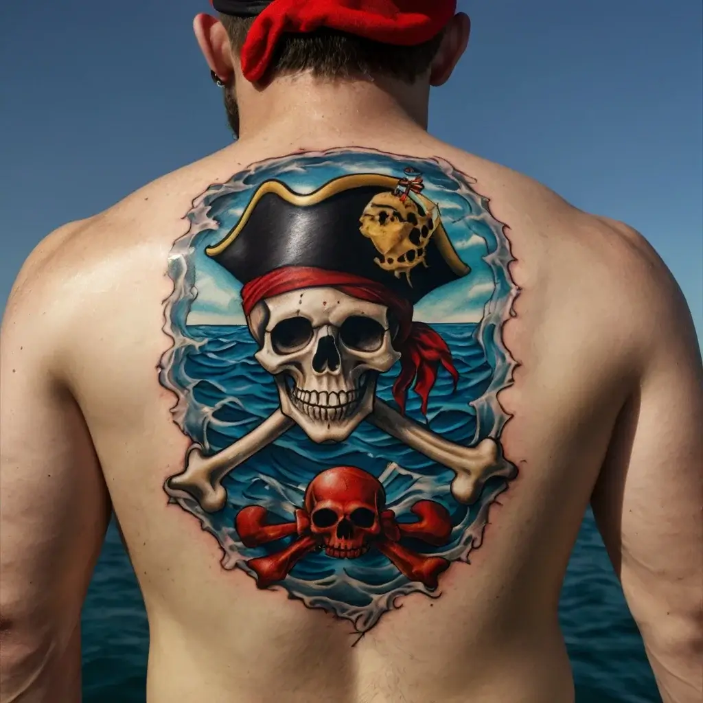 Jolly roger tattoo (31)