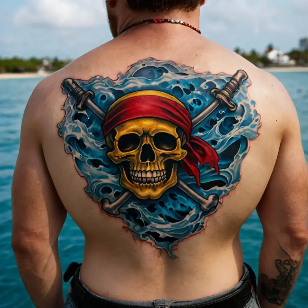 Jolly roger tattoo (32)