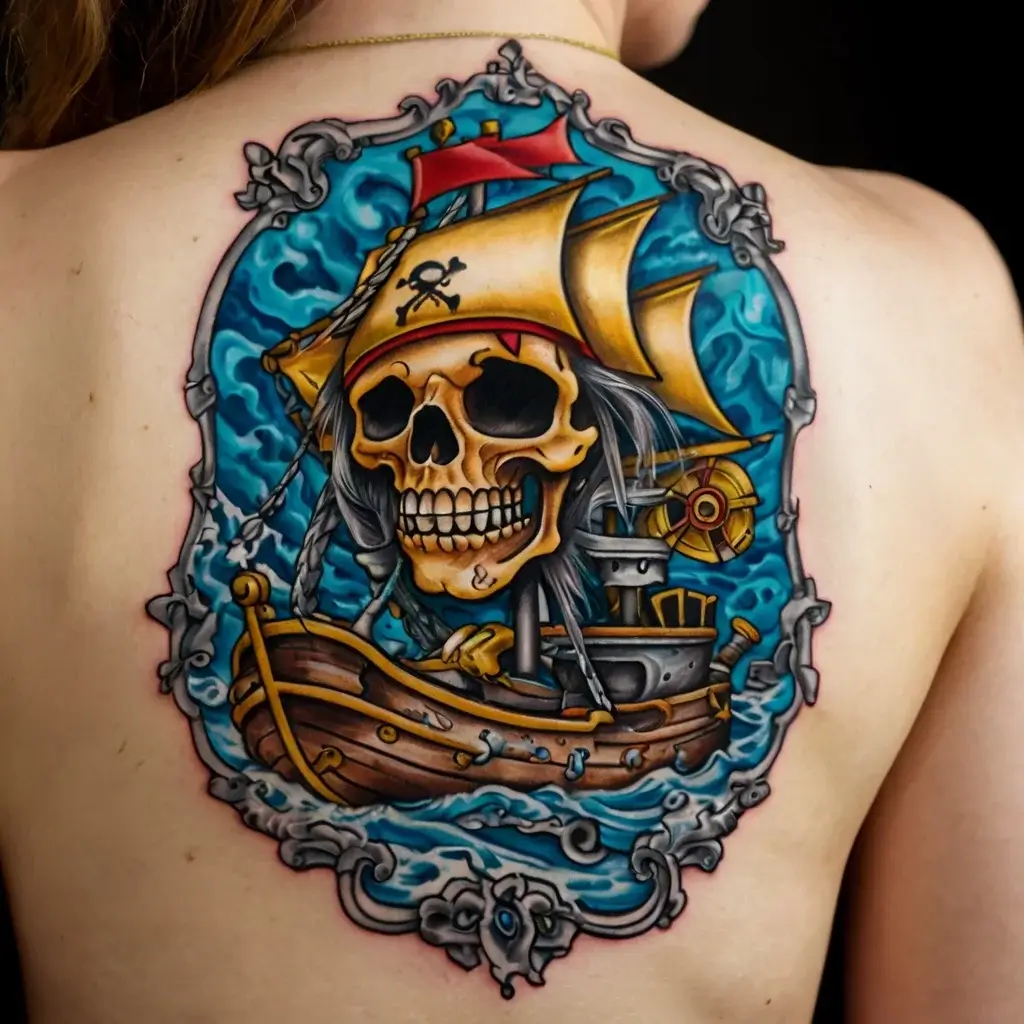 Jolly roger tattoo (33)