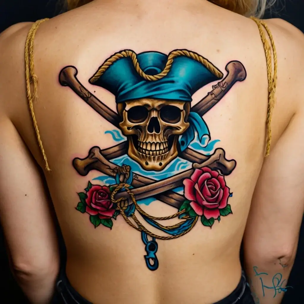 Jolly roger tattoo (34)