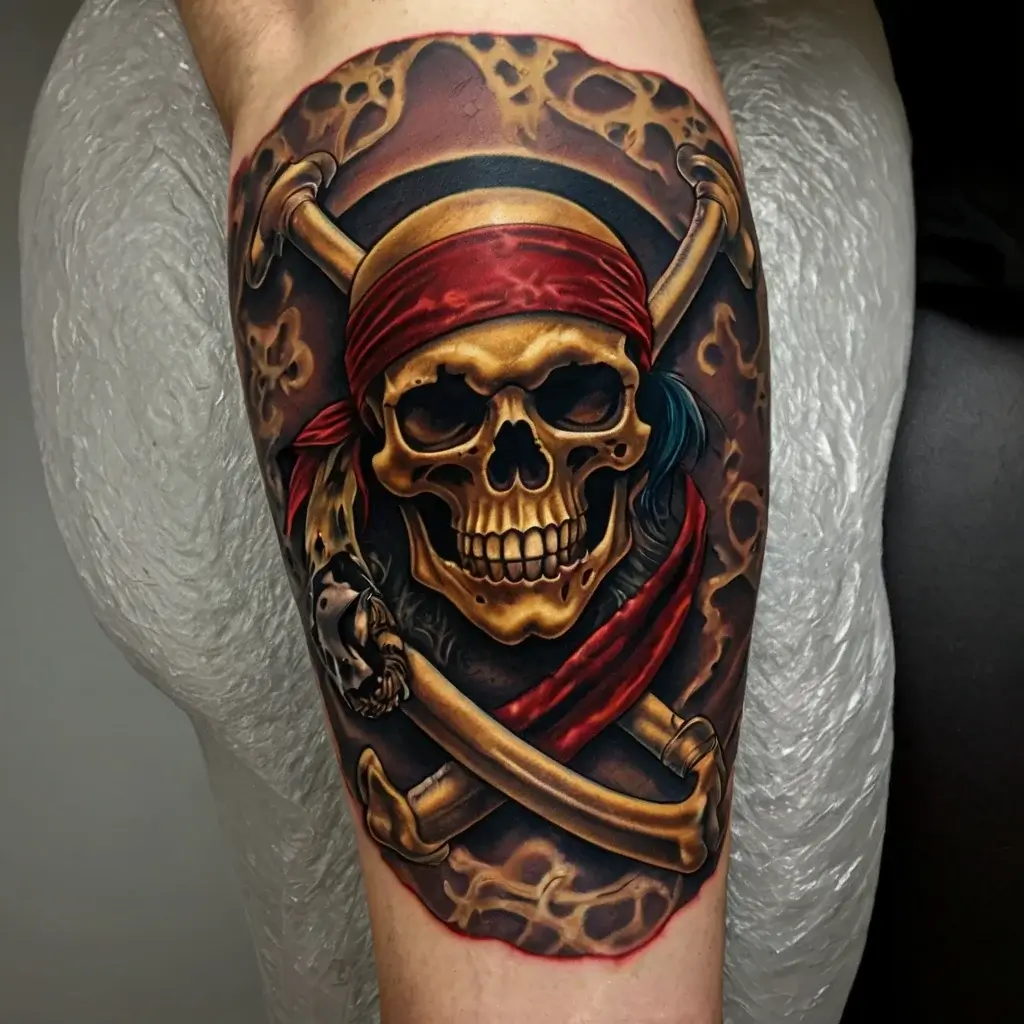 Jolly roger tattoo (36)