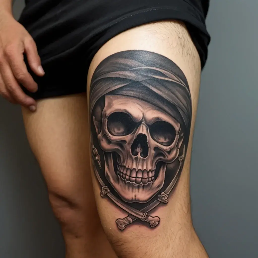 Jolly roger tattoo (41)