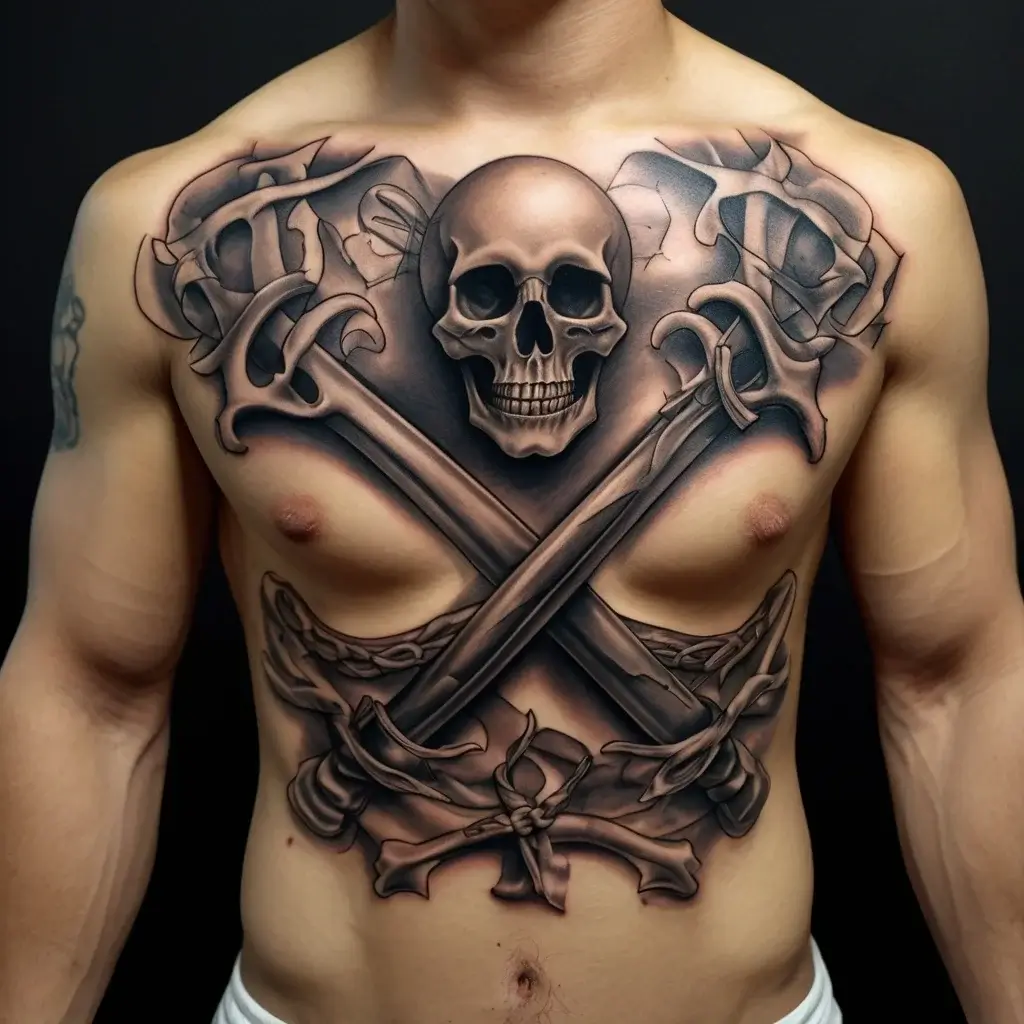 Jolly roger tattoo (44)