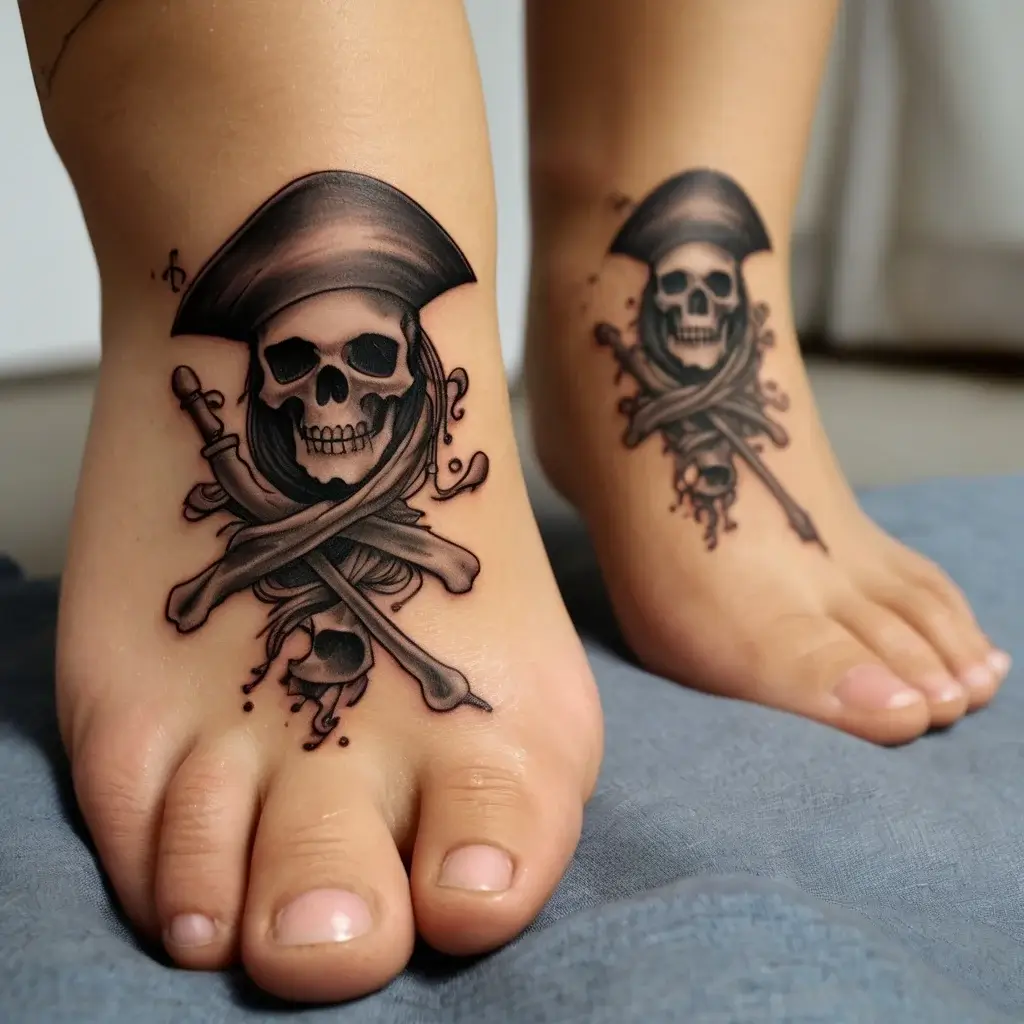 Jolly roger tattoo (49)