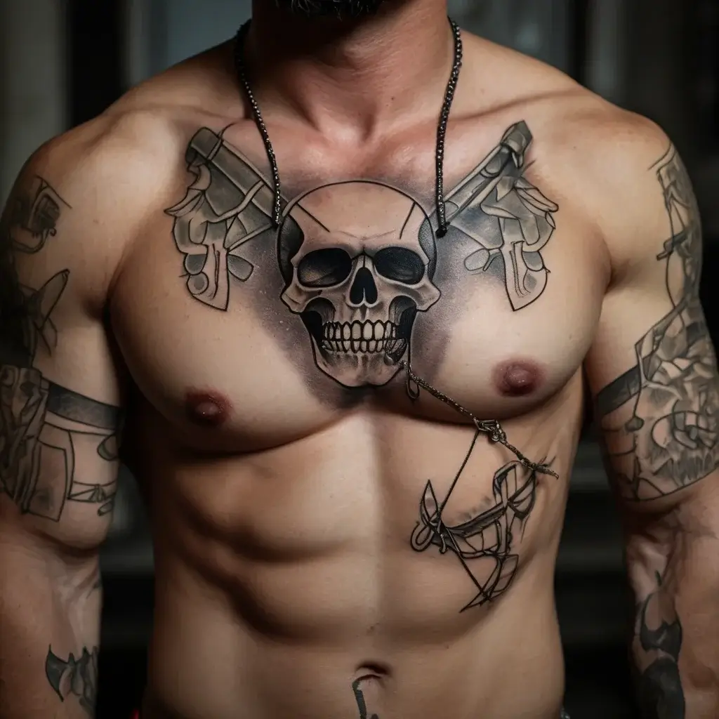 Jolly roger tattoo (51)