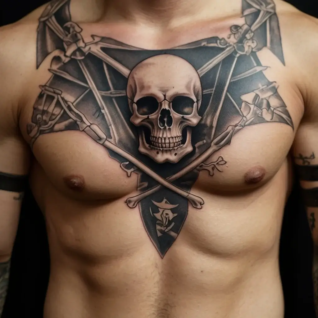 Jolly roger tattoo (52)