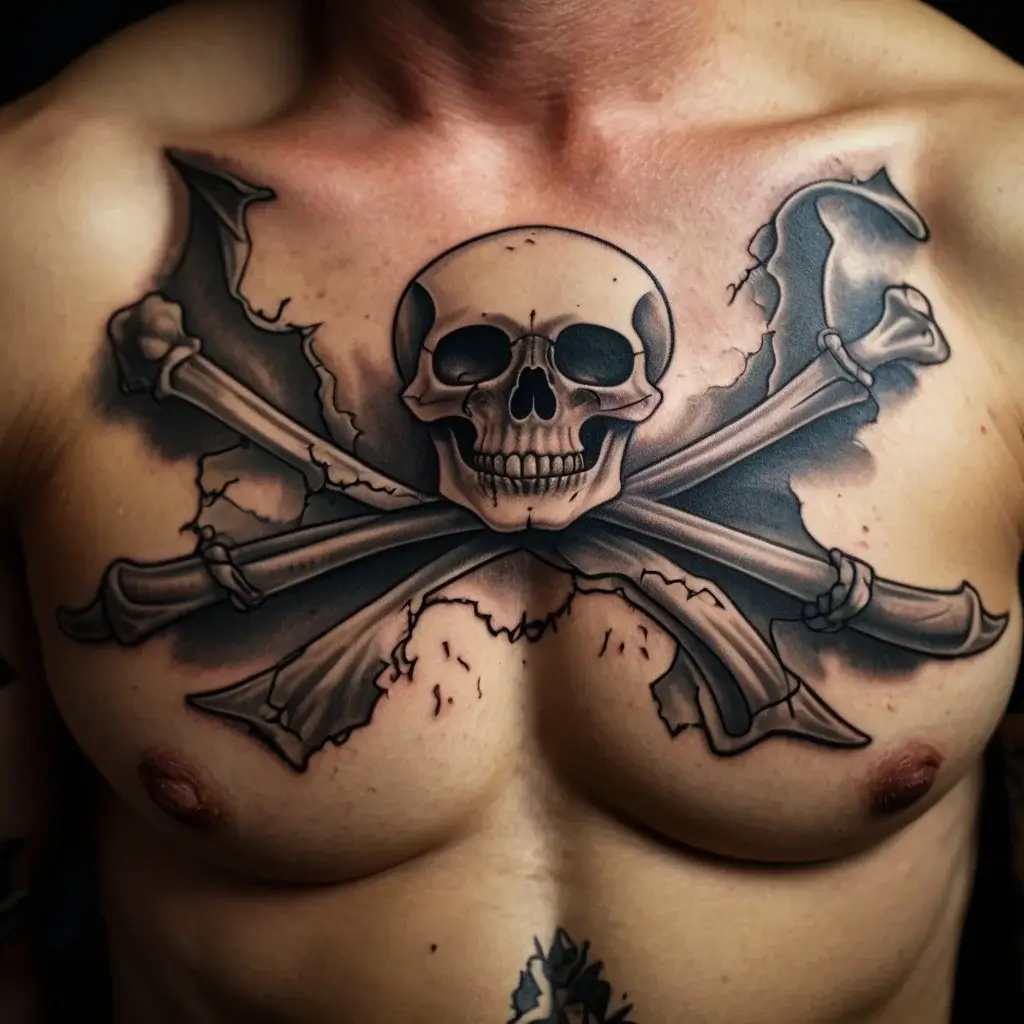 Jolly roger tattoo (53)