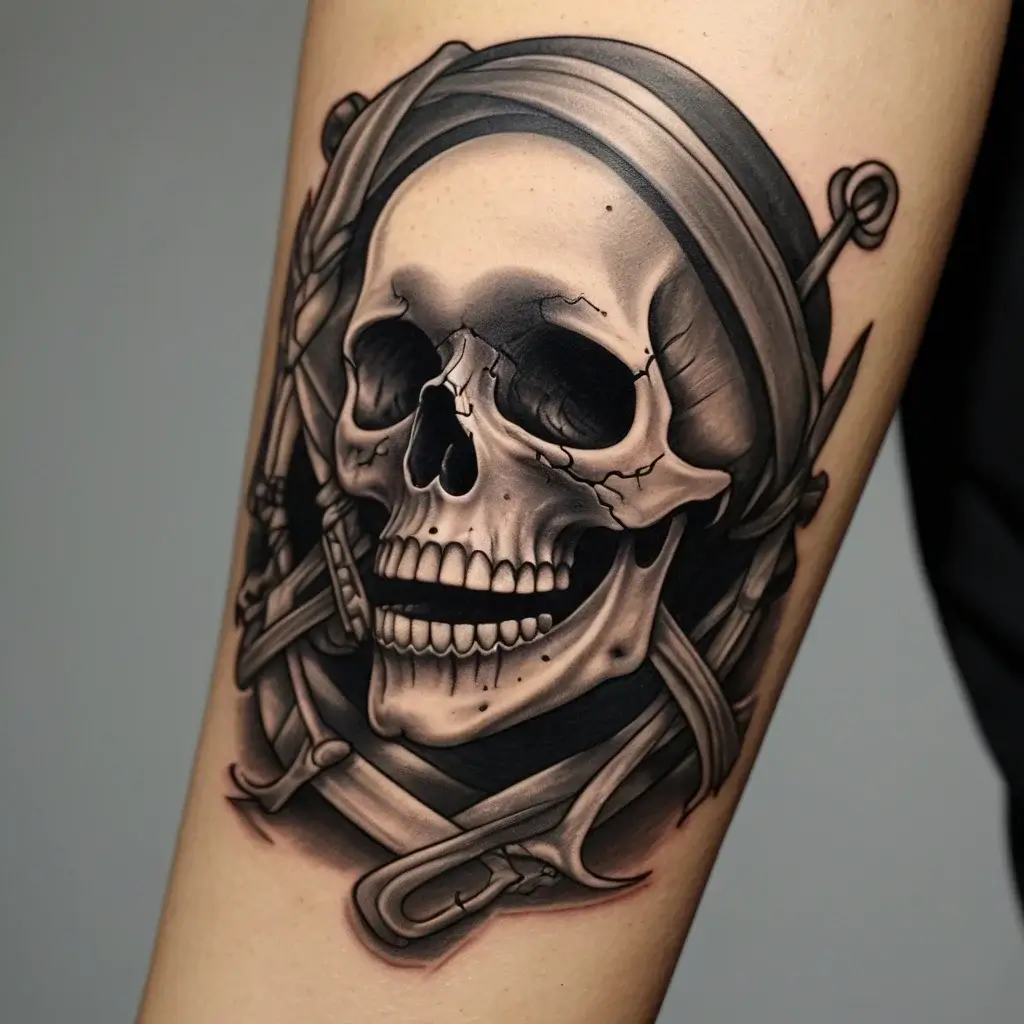 Jolly roger tattoo (54)