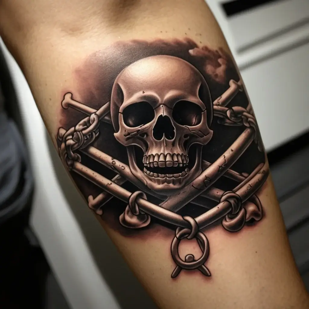 Jolly roger tattoo (59)