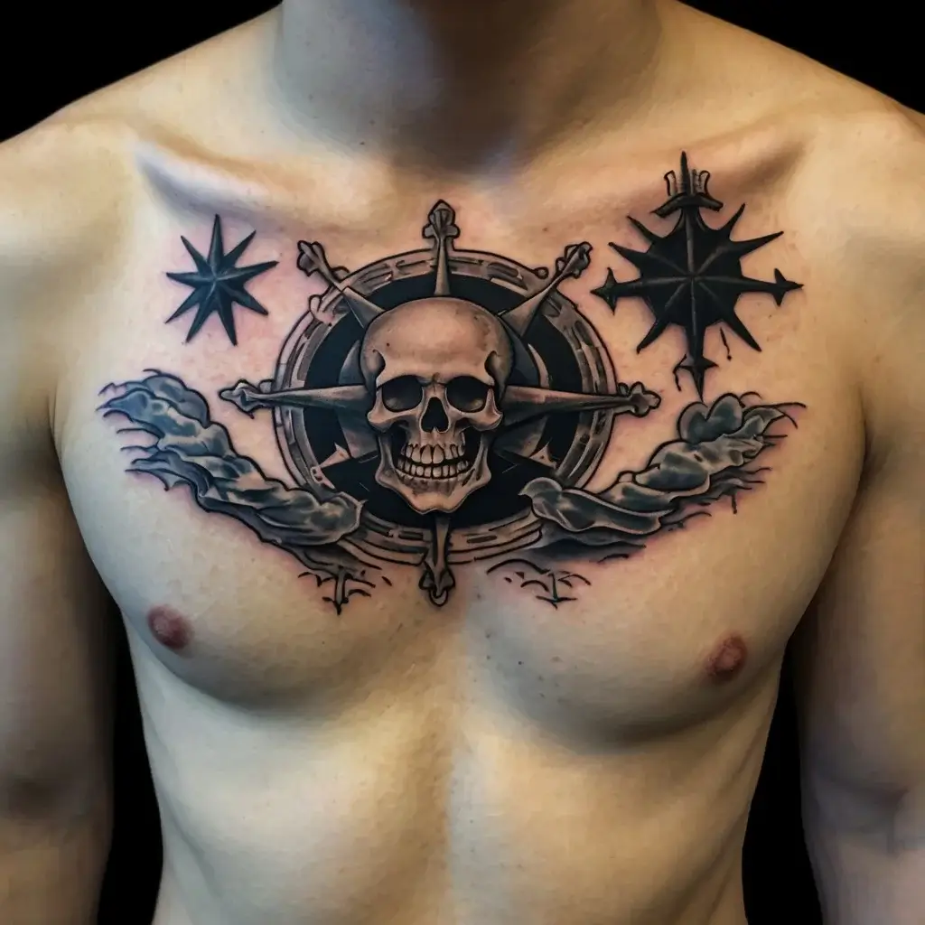 Jolly roger tattoo (6)