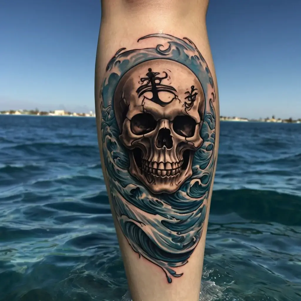 Jolly roger tattoo (62)