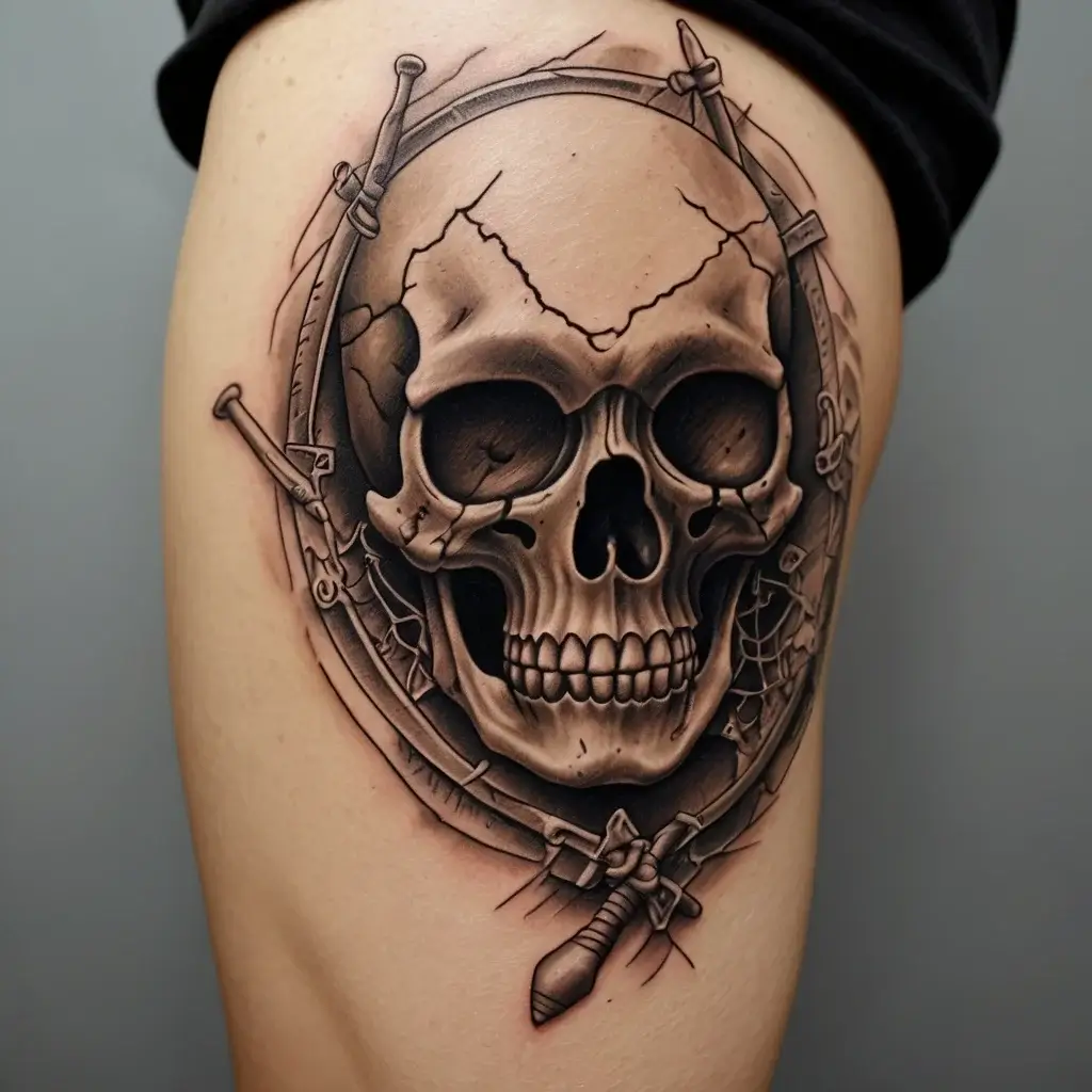 Jolly roger tattoo (85)