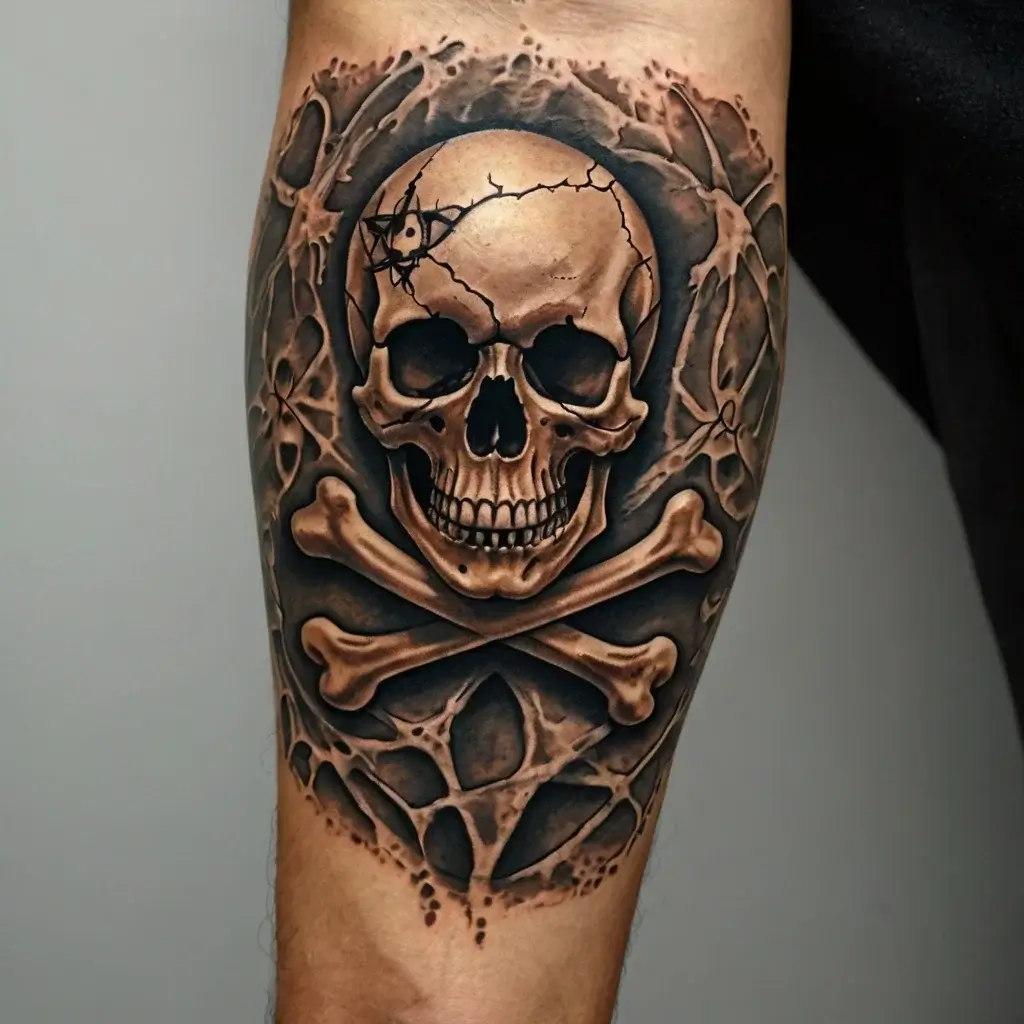 Jolly roger tattoo (87)