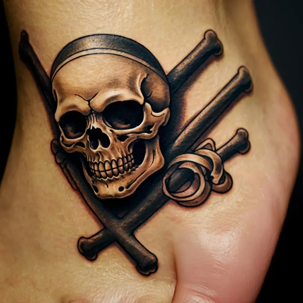 Jolly roger tattoo (89)