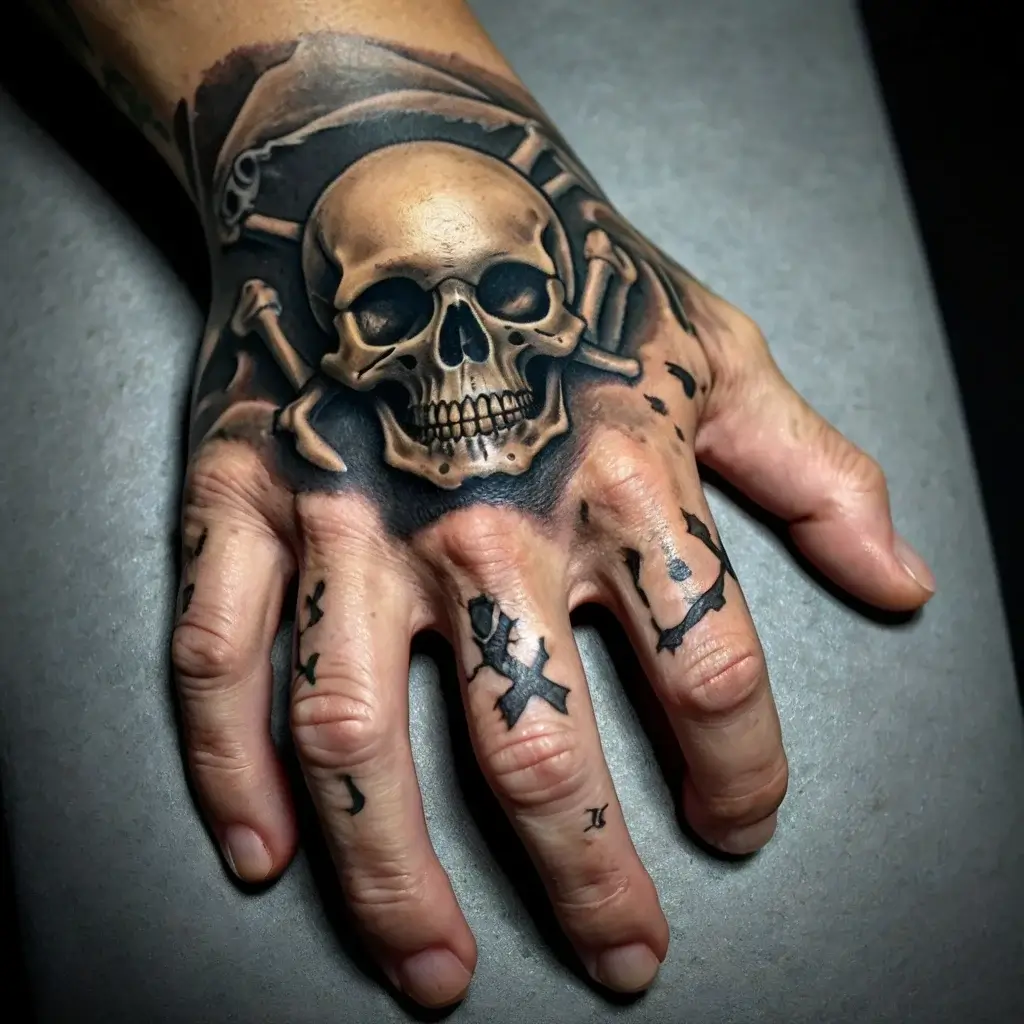 Jolly roger tattoo (92)