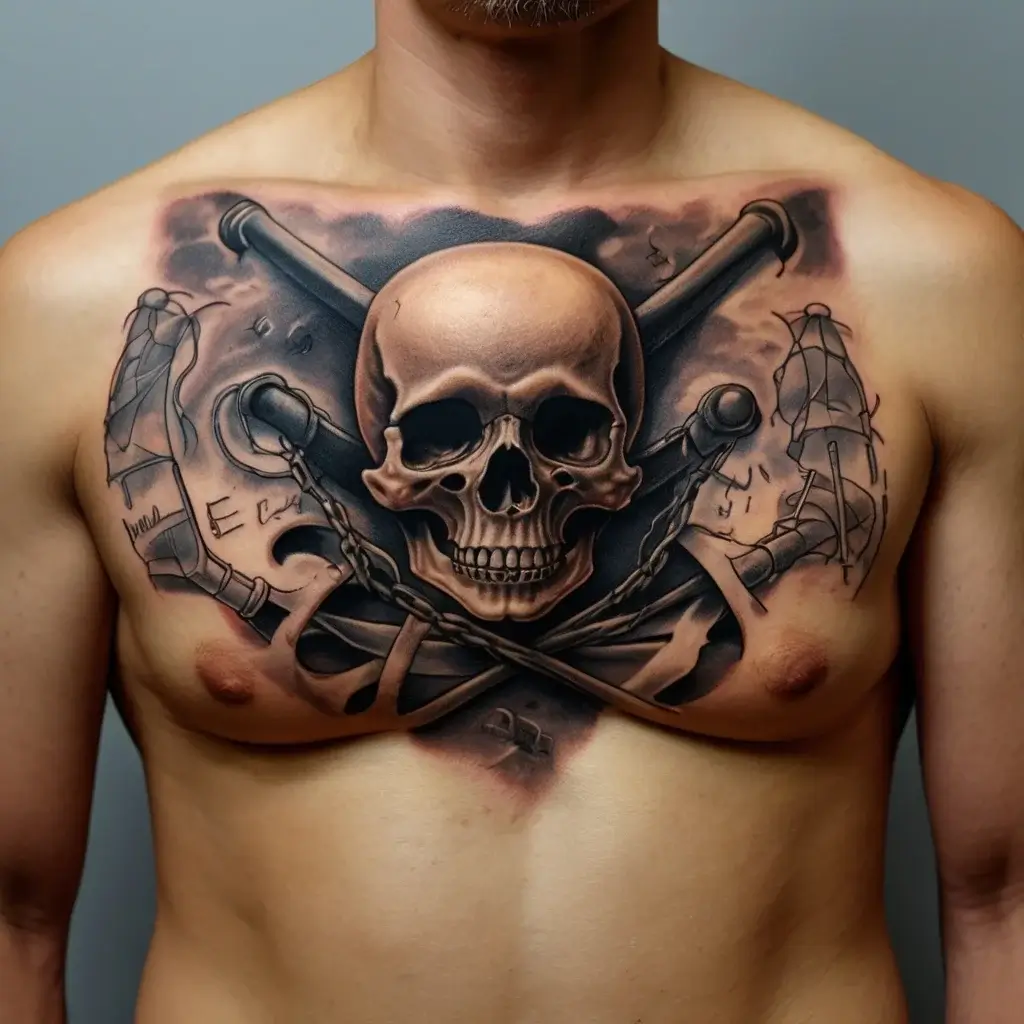 Jolly roger tattoo (94)