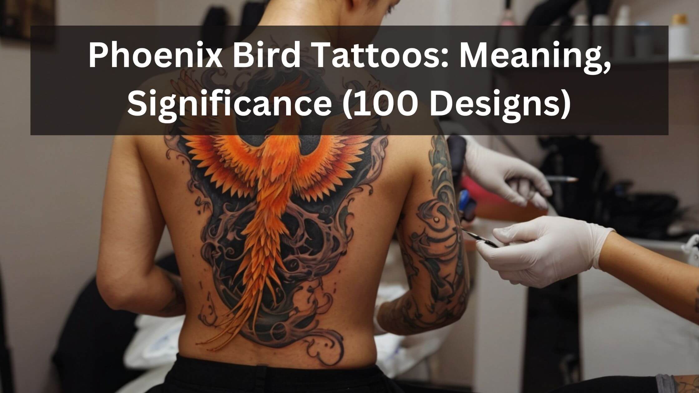 Phoenix Bird Tattoo