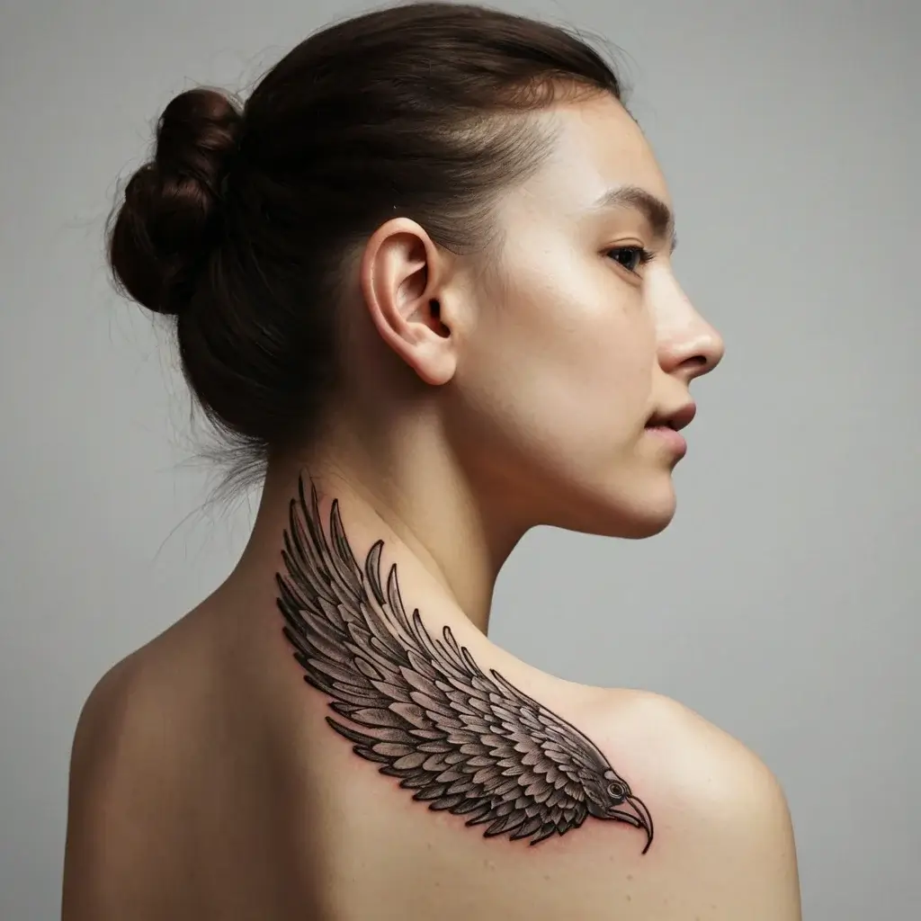 Phoenix bird tattoo (35)