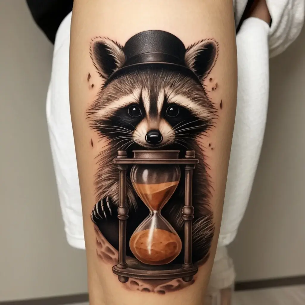 Raccoon tattoo (113)