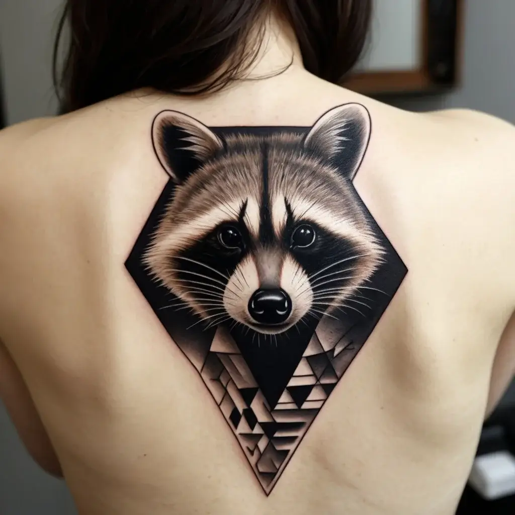 Raccoon tattoo (117)