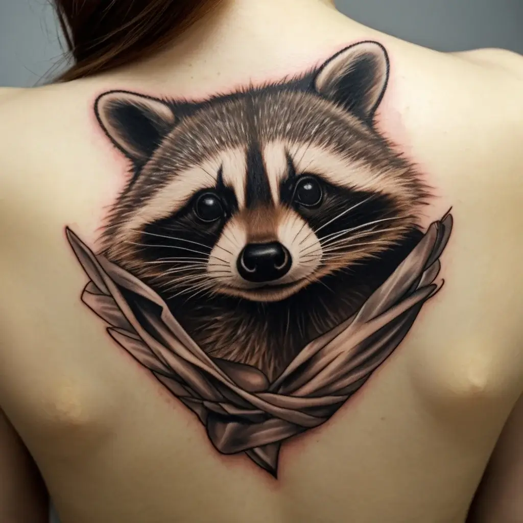 Raccoon tattoo (122)