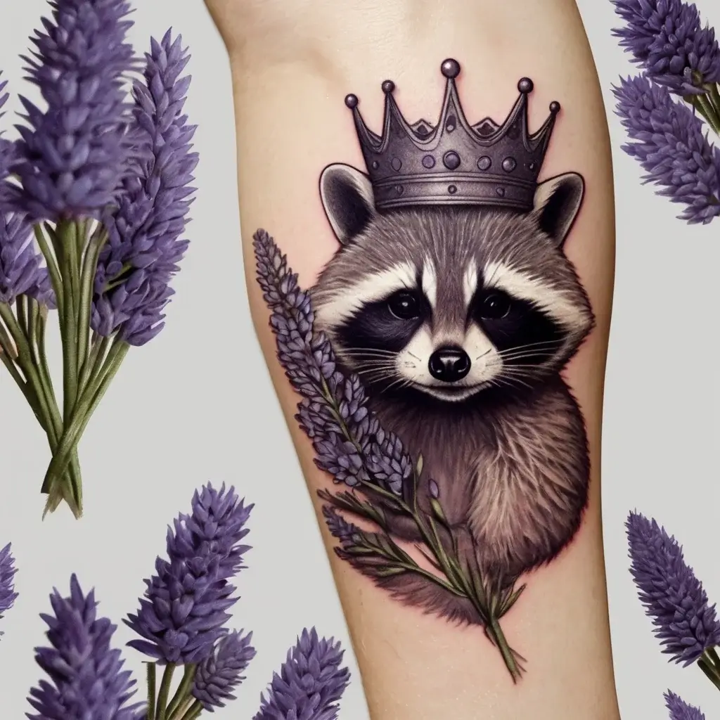 Raccoon tattoo (13)