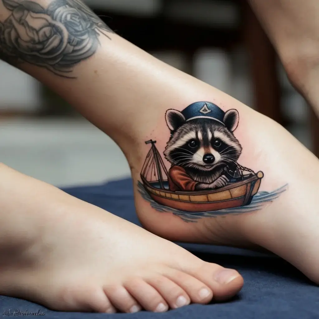 Raccoon tattoo (18)