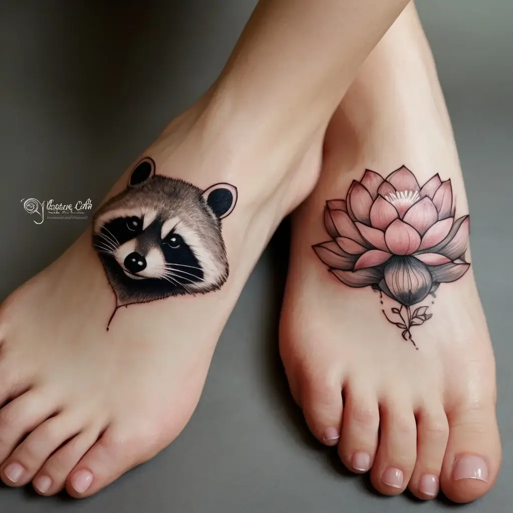 Raccoon tattoo (3)