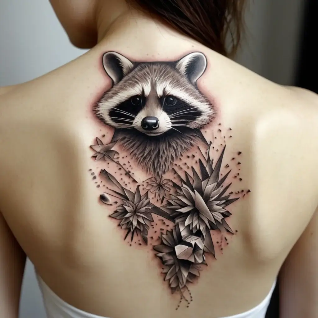 Raccoon tattoo (57)