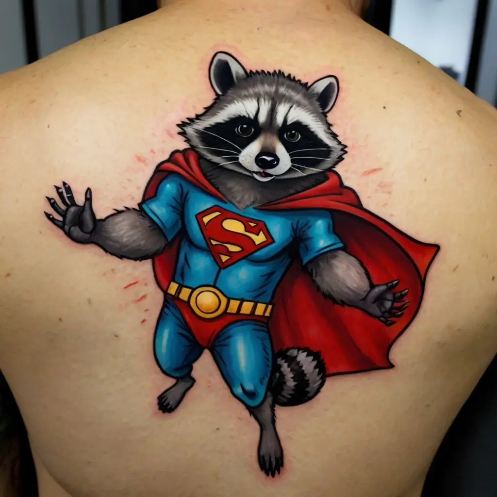 Raccoon tattoo (77)