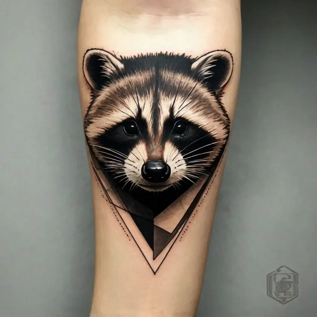 Raccoon tattoo (81)