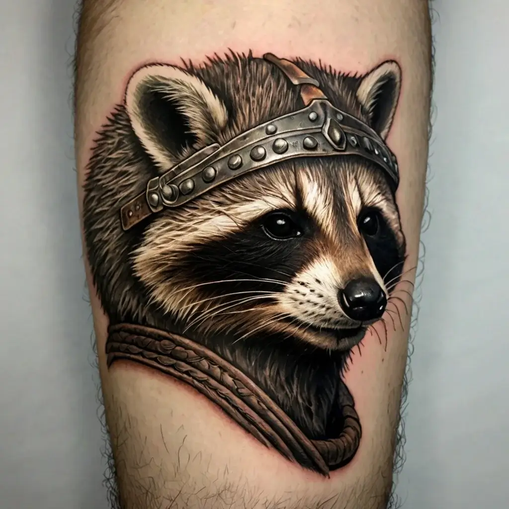 Raccoon tattoo (85)