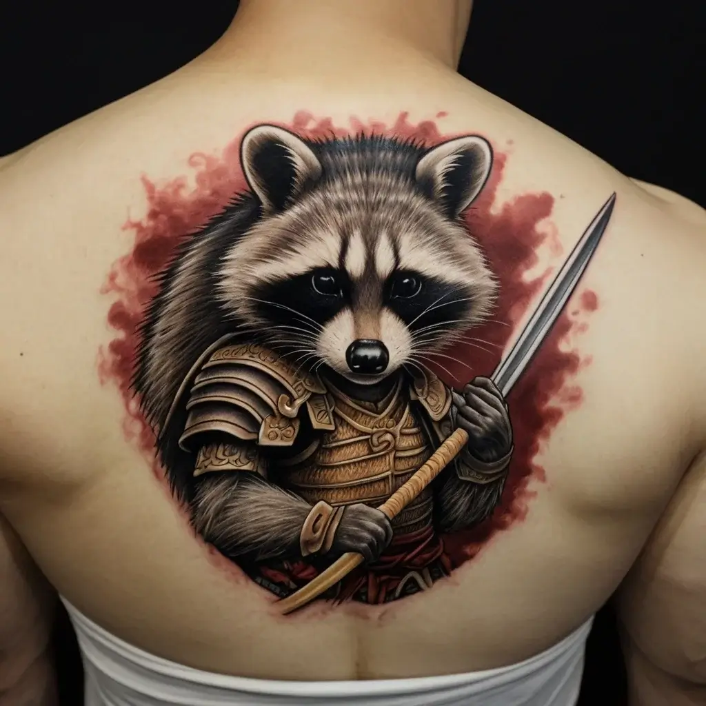 Raccoon tattoo (97)