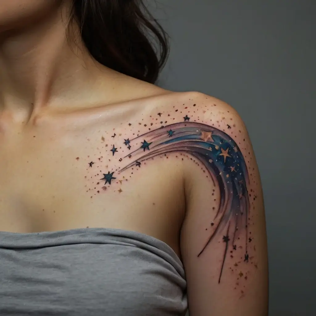 Shooting star tattoos (104)