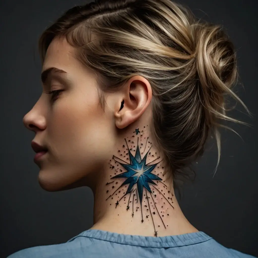 Shooting star tattoos (109)