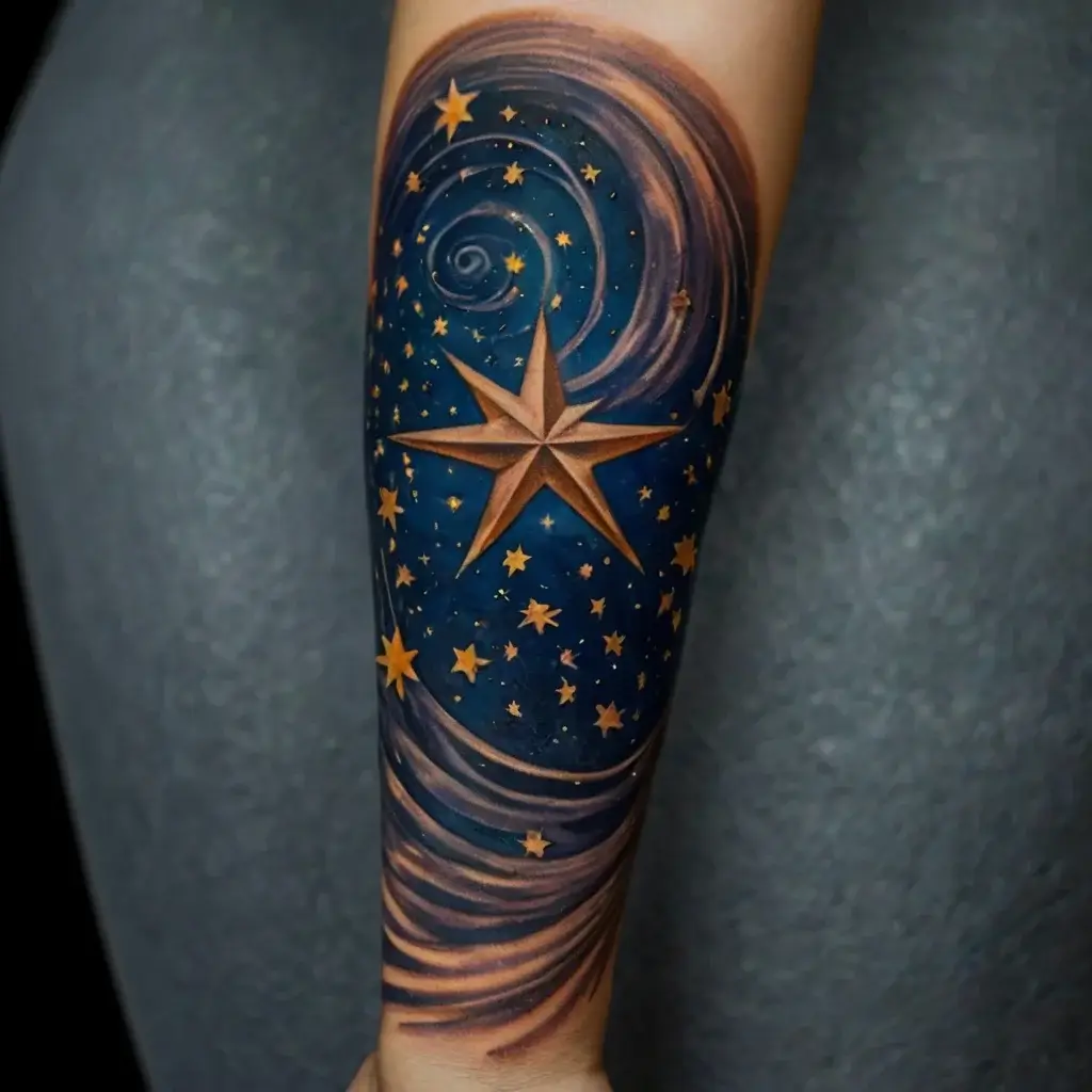 Shooting star tattoos (112)