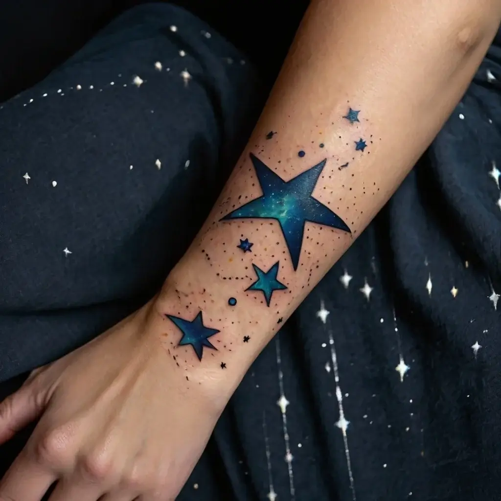 Shooting star tattoos (118)