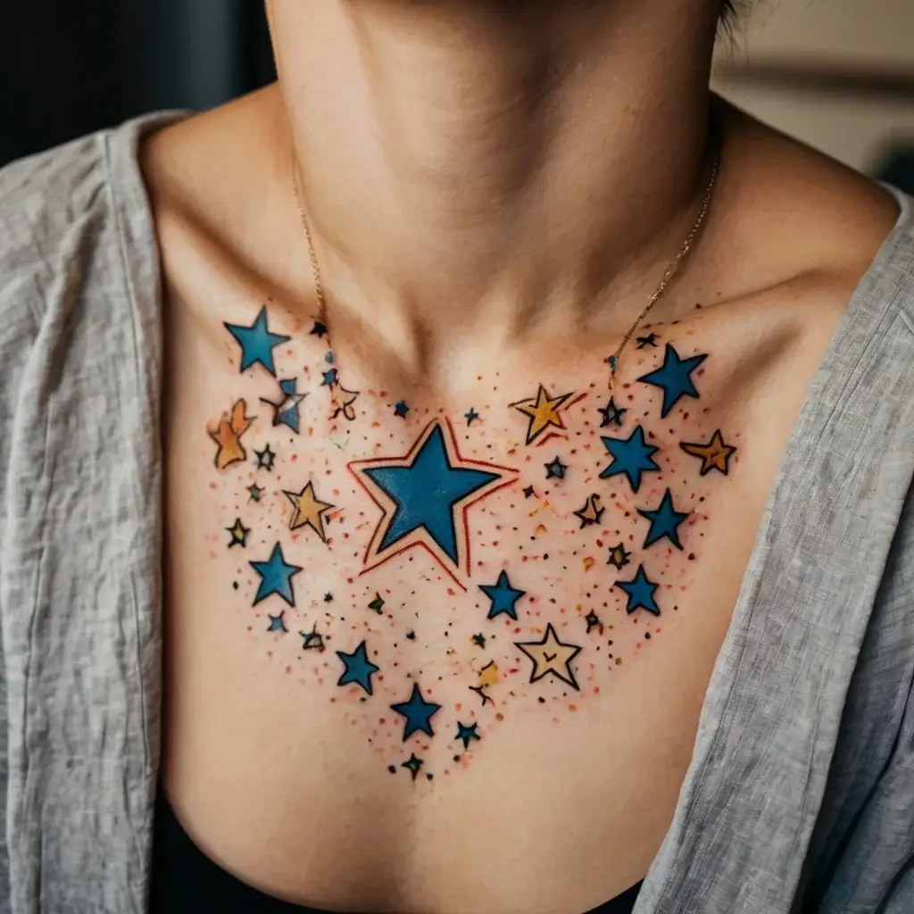 Shooting star tattoos (121)