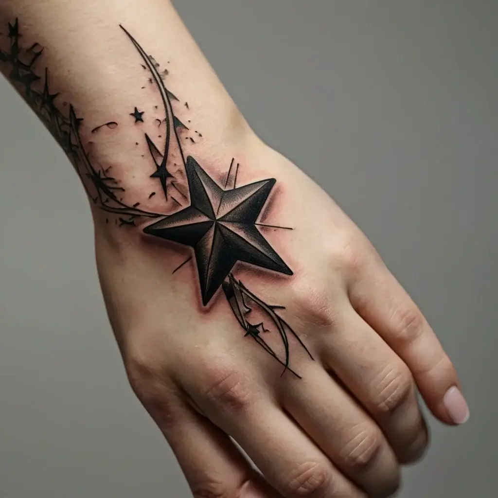 Shooting star tattoos (122)