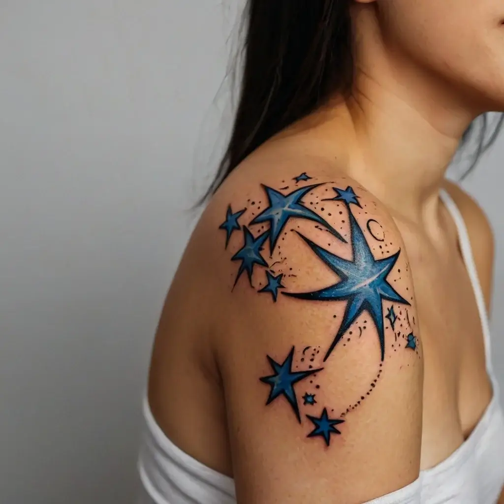 Shooting star tattoos (124)