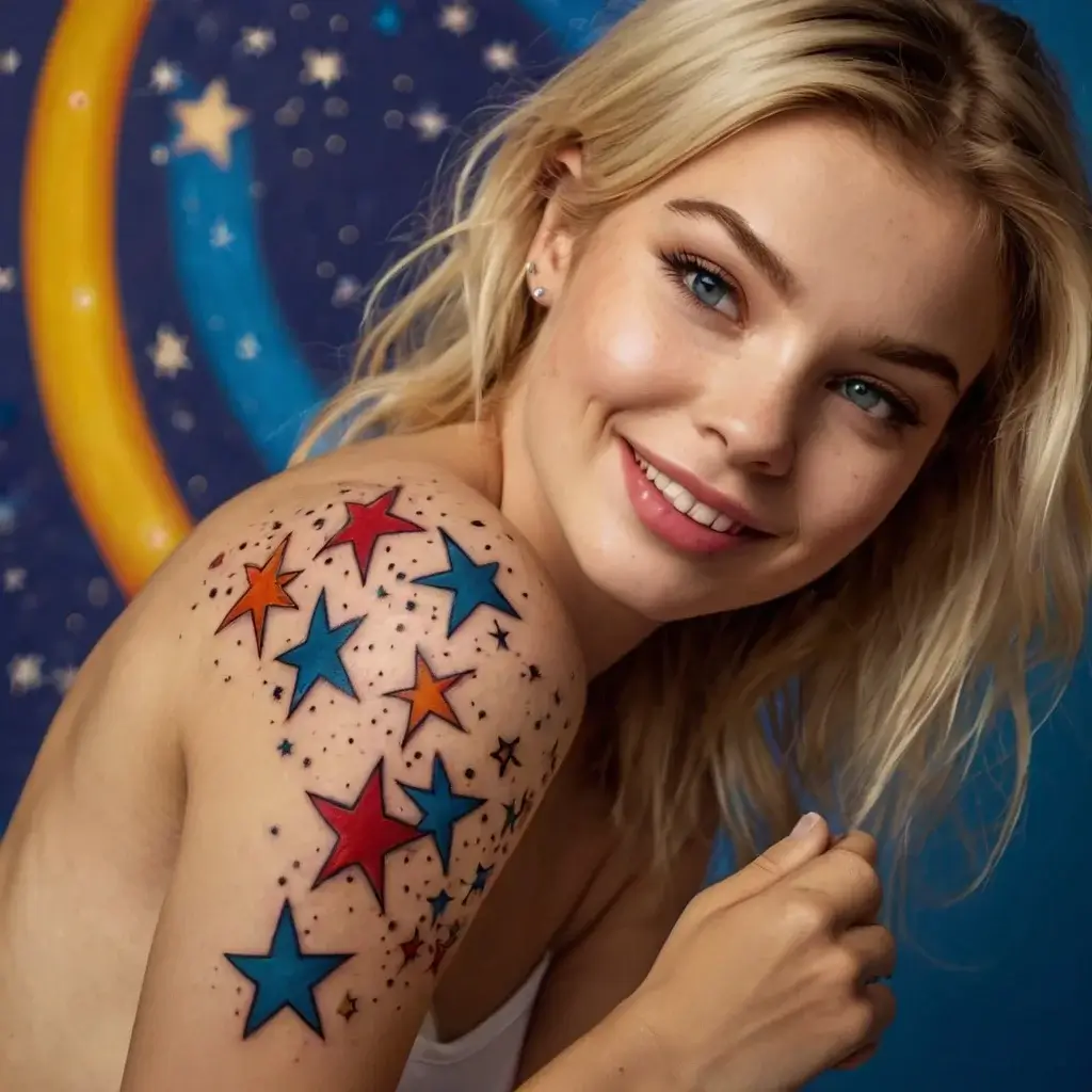 Shooting star tattoos (125)