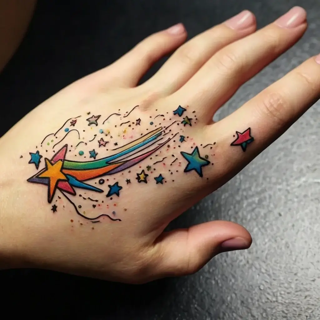 Shooting star tattoos (126)