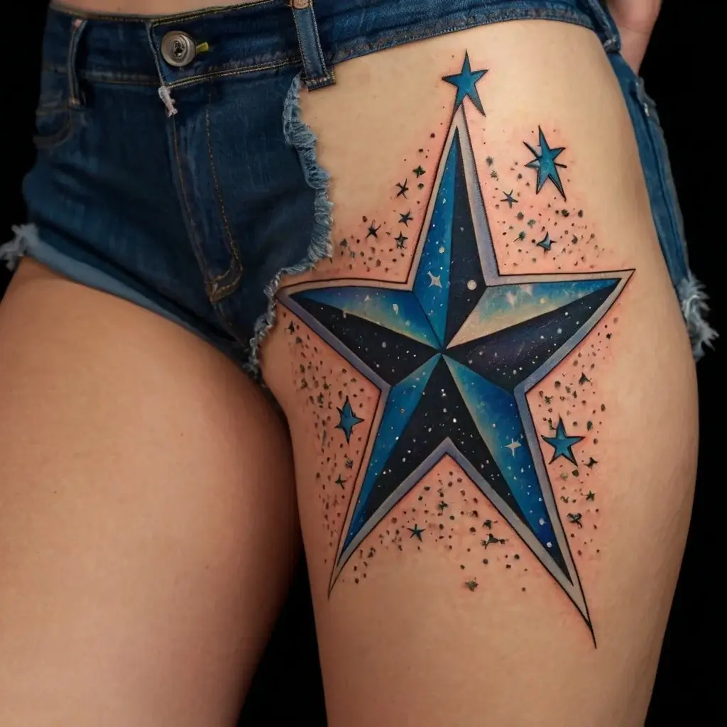 Shooting star tattoos (126)