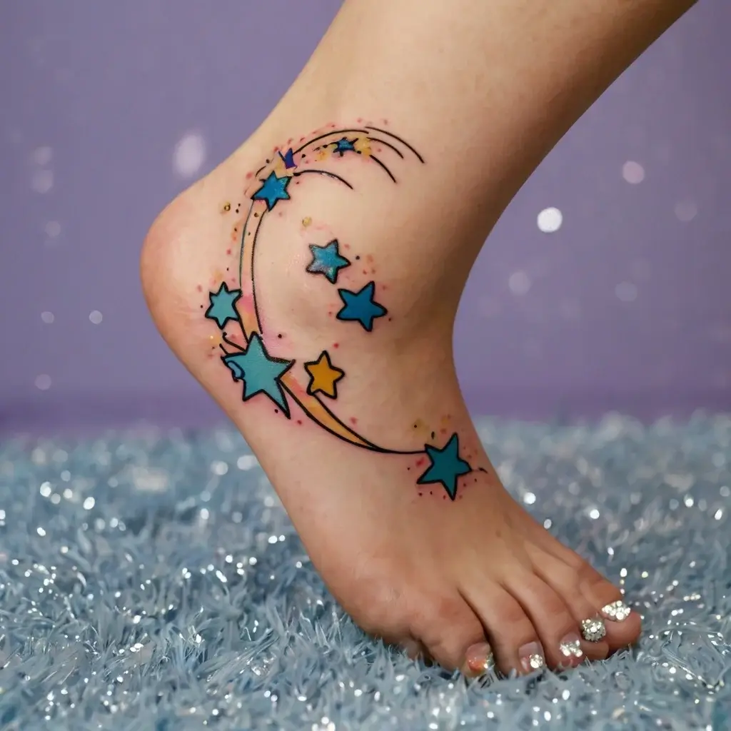 Shooting star tattoos (127)