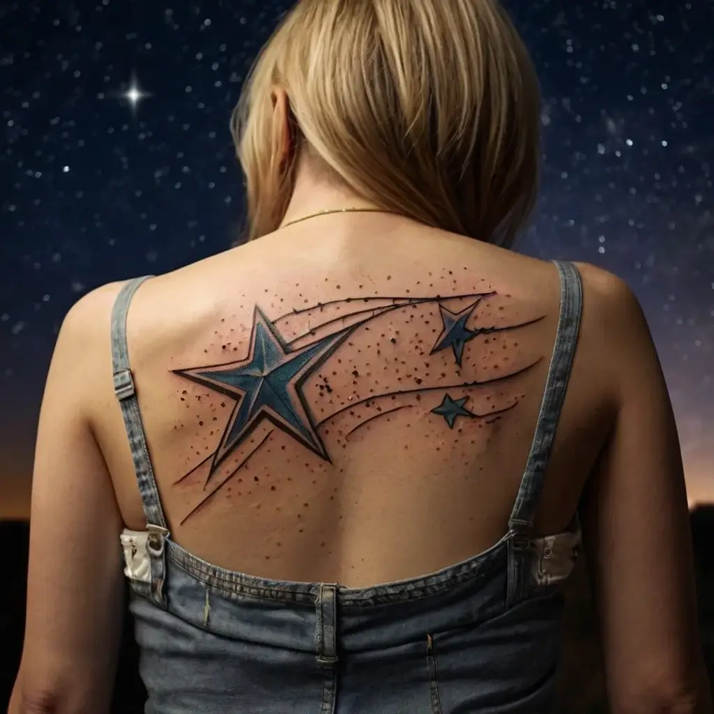 Shooting star tattoos (128)